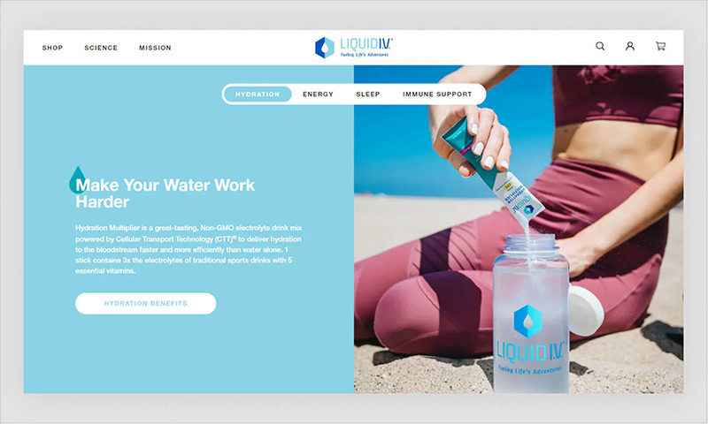 Exemplo de site Shopify 4